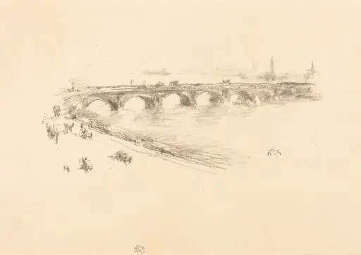 Evening, Little Waterloo Bridge