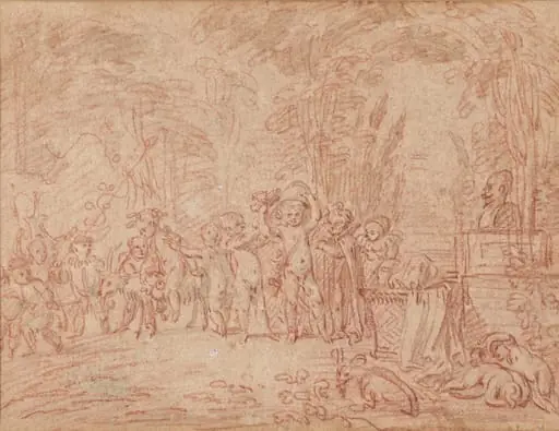 Children Parodying a Triumph of Bacchus