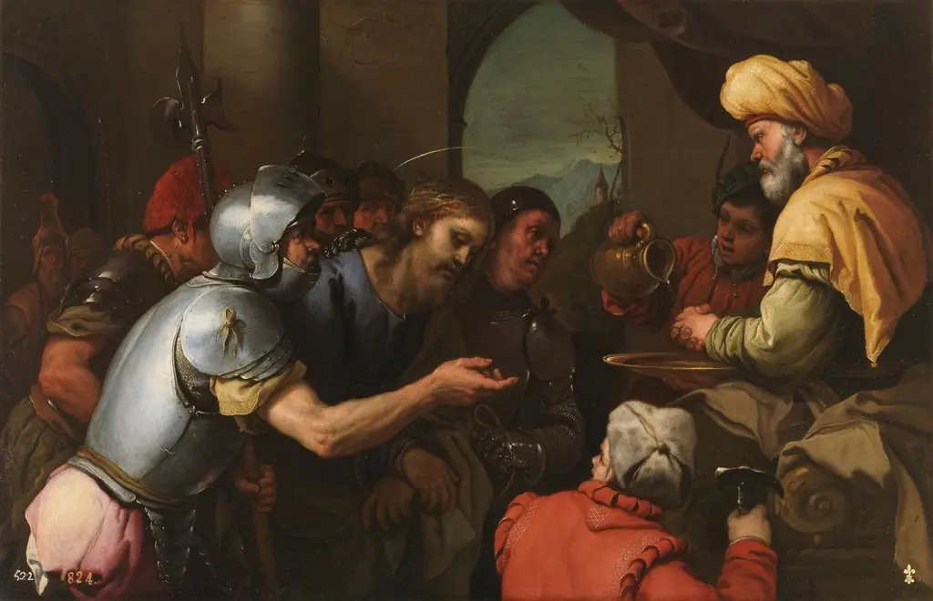 Pilate washing his Hands