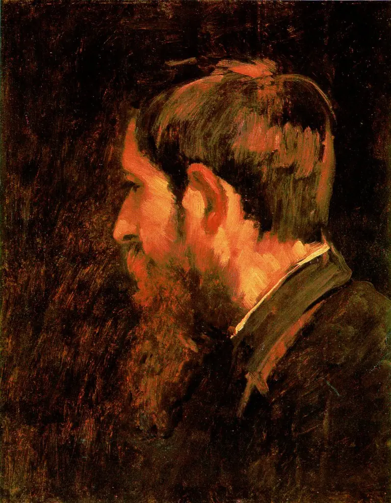 Portrait of László Paál