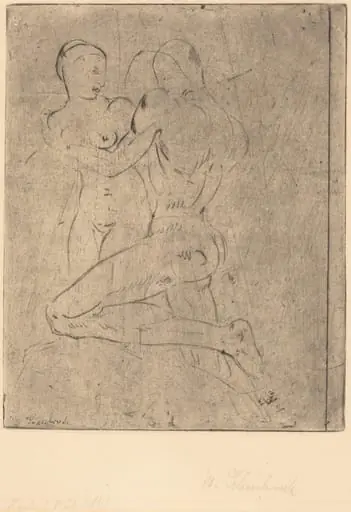 Rape II (Raub II, Weib halb)
