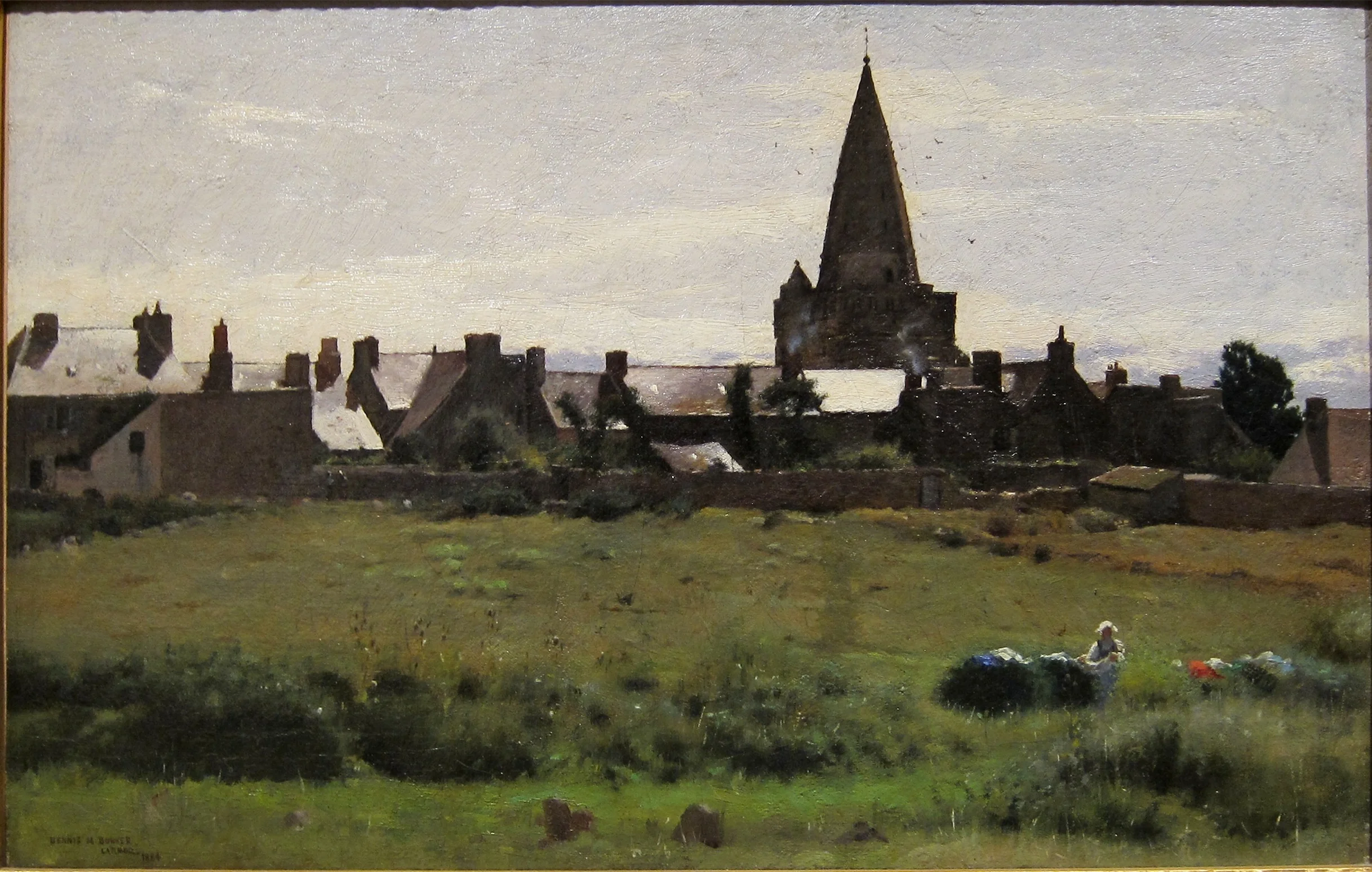 Brittany Town Morning, Larmor