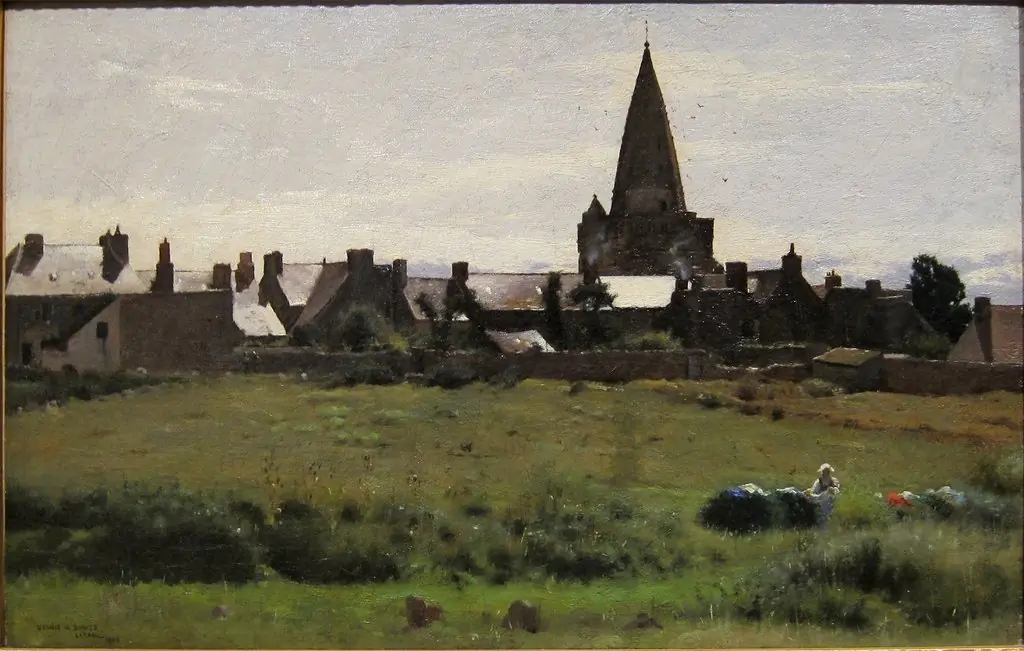 Brittany Town Morning, Larmor