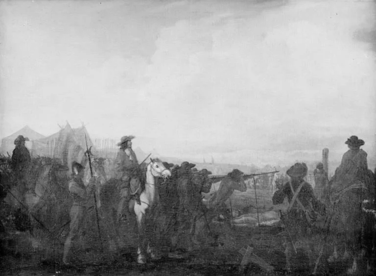 Execution, by Georg Philipp Rugendas the Elder, oil, 1709