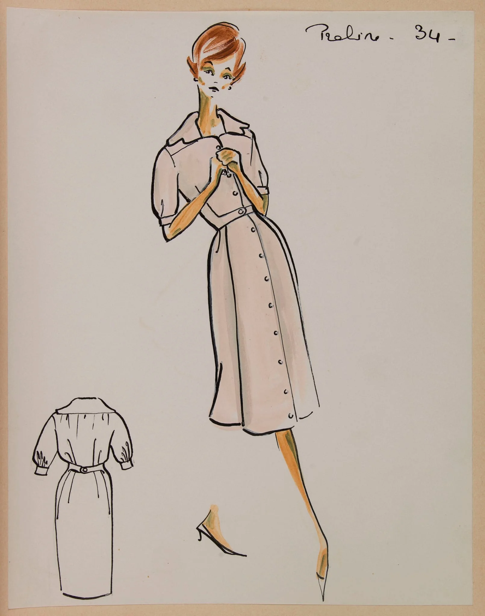 Praline, by Marie-Louise Carven, 1958