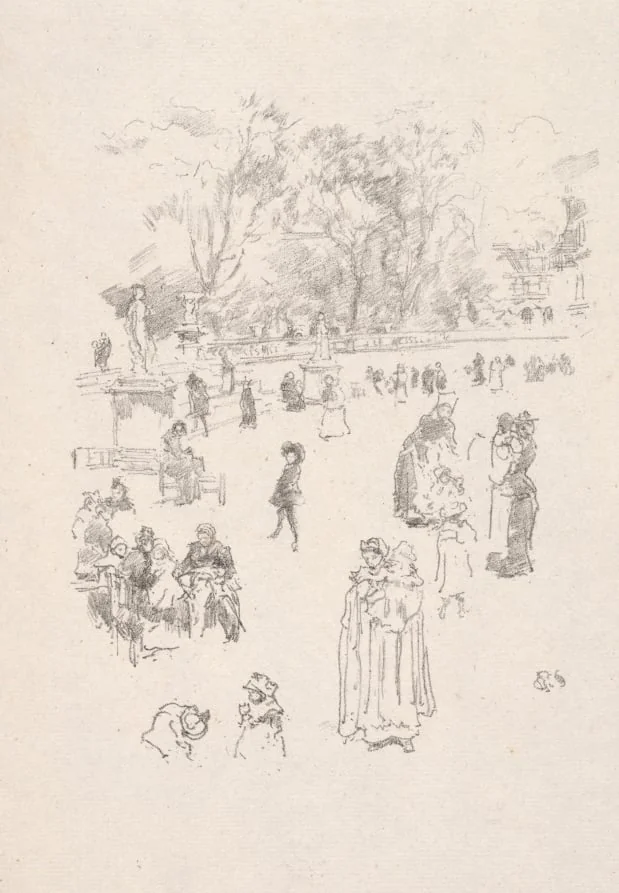 Nursemaids, by James McNeill Whistler, 1894