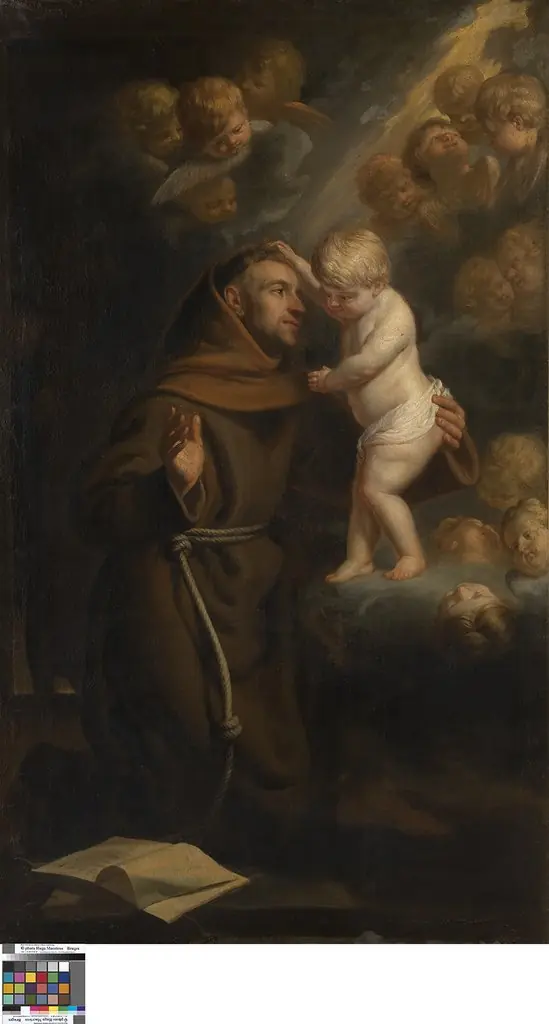 The Infant Christ appears to Saint Antony
