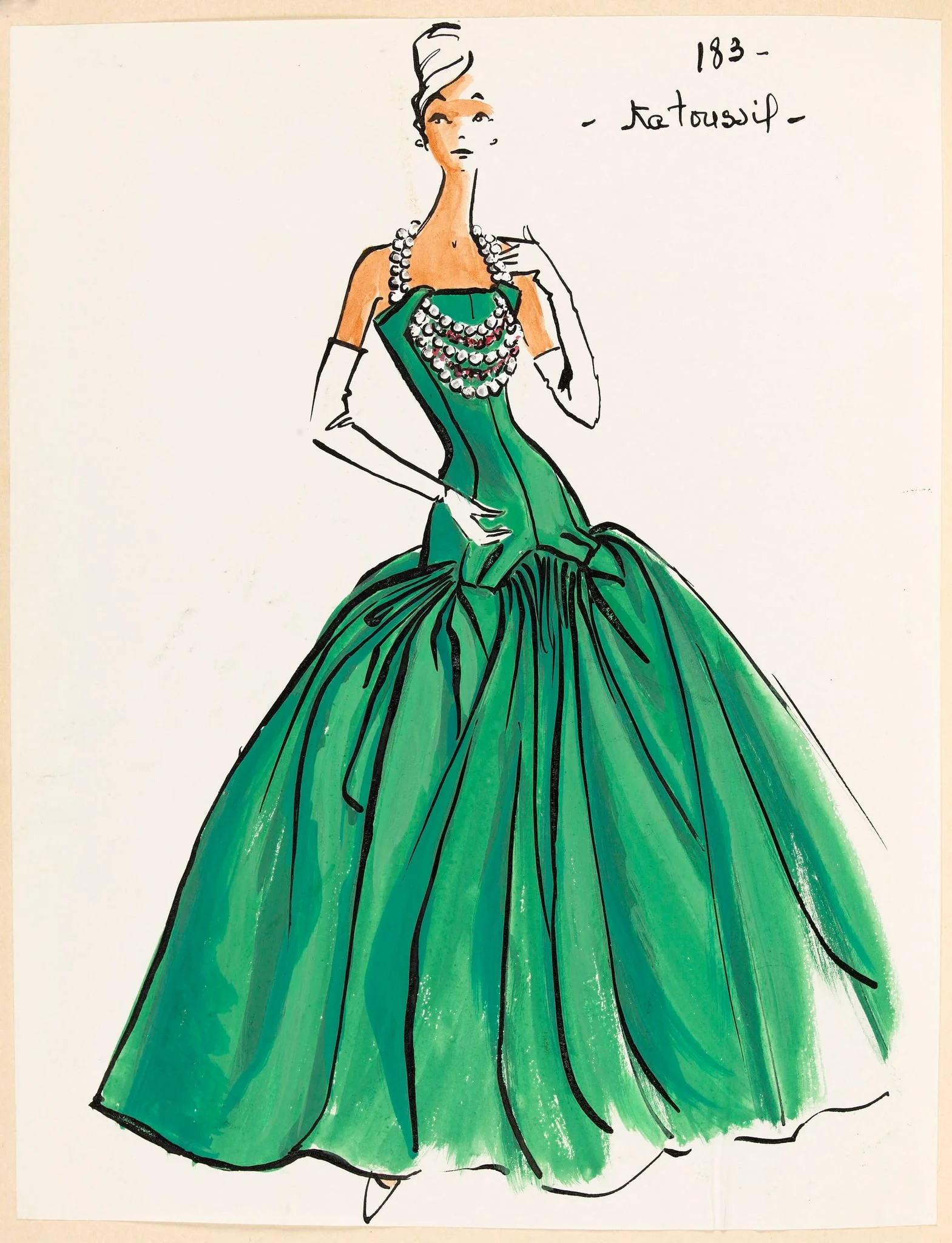 Katoussil, by Marie-Louise Carven, 1959