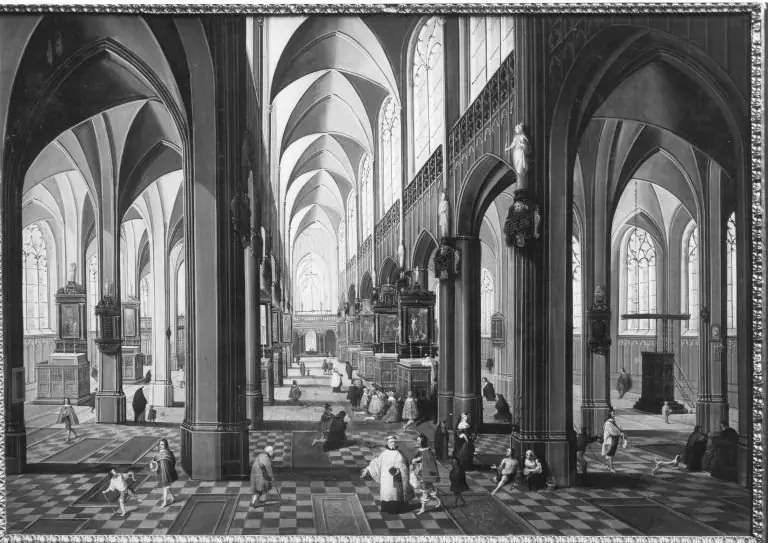 Gothic Church Interior