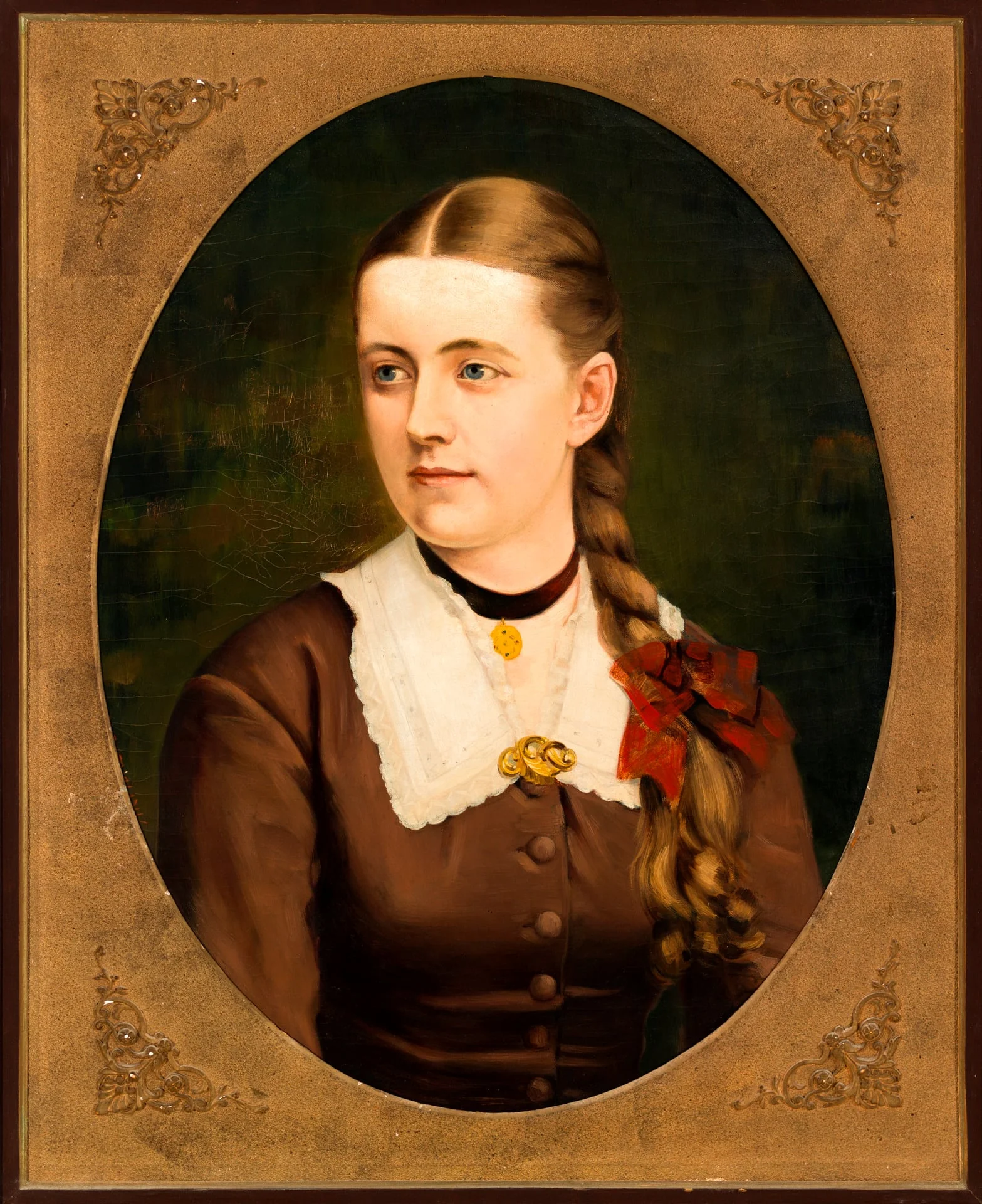 Alma Helena Vilhelmina Krook, by Arvid Liljelund