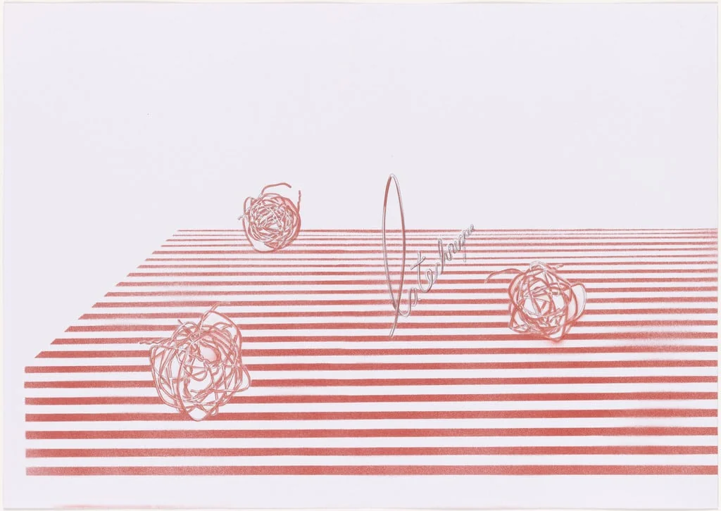 Untitled, by Clare Stephenson, graphite, 2003