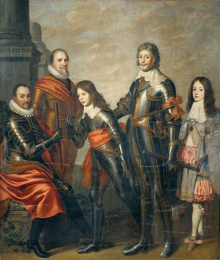 Four Generations of the Princes of Orange: William I, Maurice and Frederick Henry, William II and William III