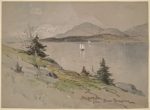 Newport Mountain from Bald Porcupine