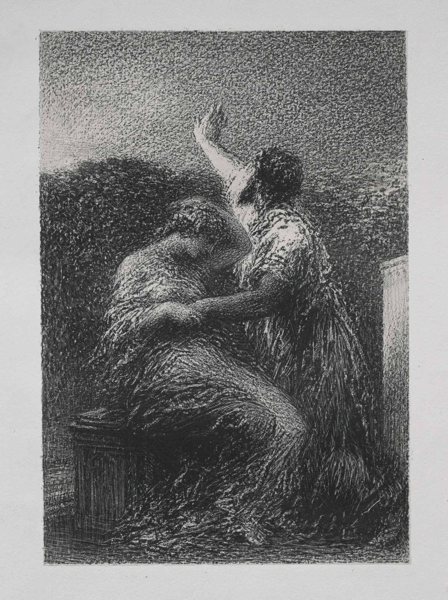 Le mage Baltajar et Fatime, by Henri Fantin-Latour, 1891