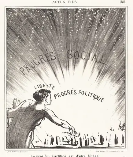 Le vrai feu d'artifice est d'être libéral
