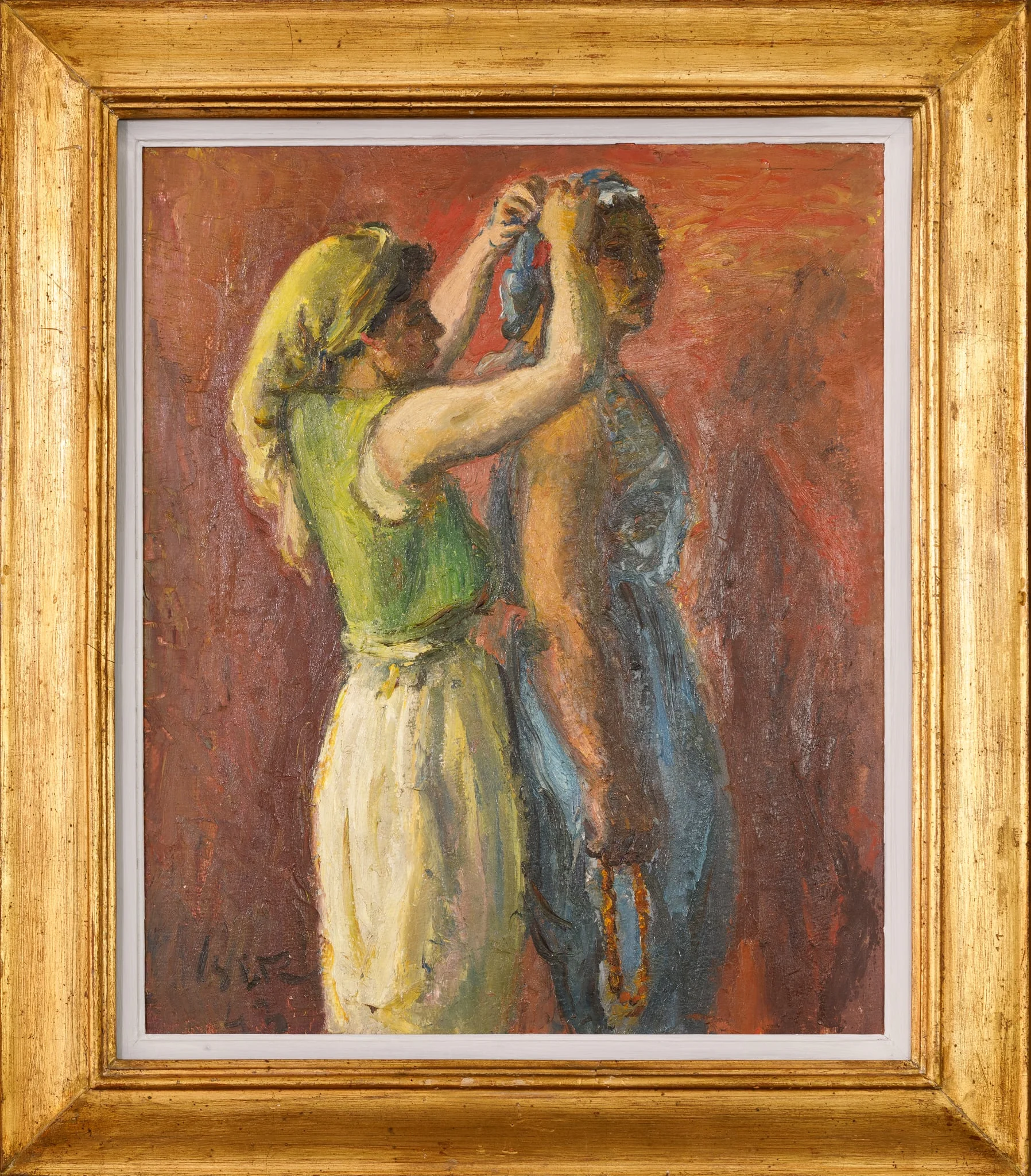 Toaleta, by Iosif Iser, 1943