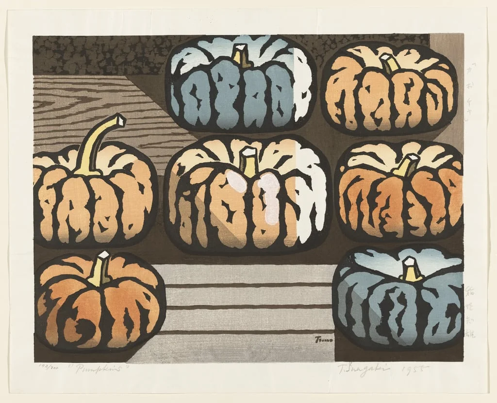 Untitled, by Inagaki Tomoo, ink, 1955