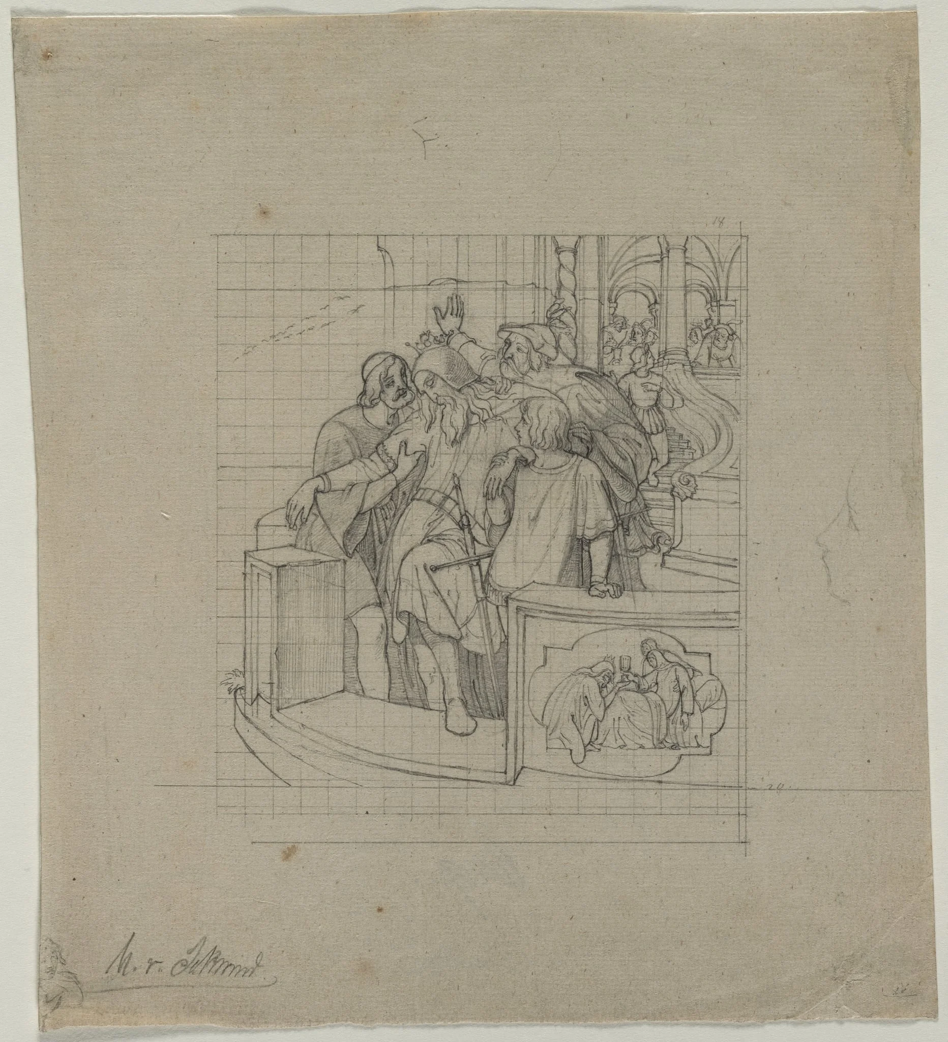 The King of Thule, by Moritz von Schwind, 1804