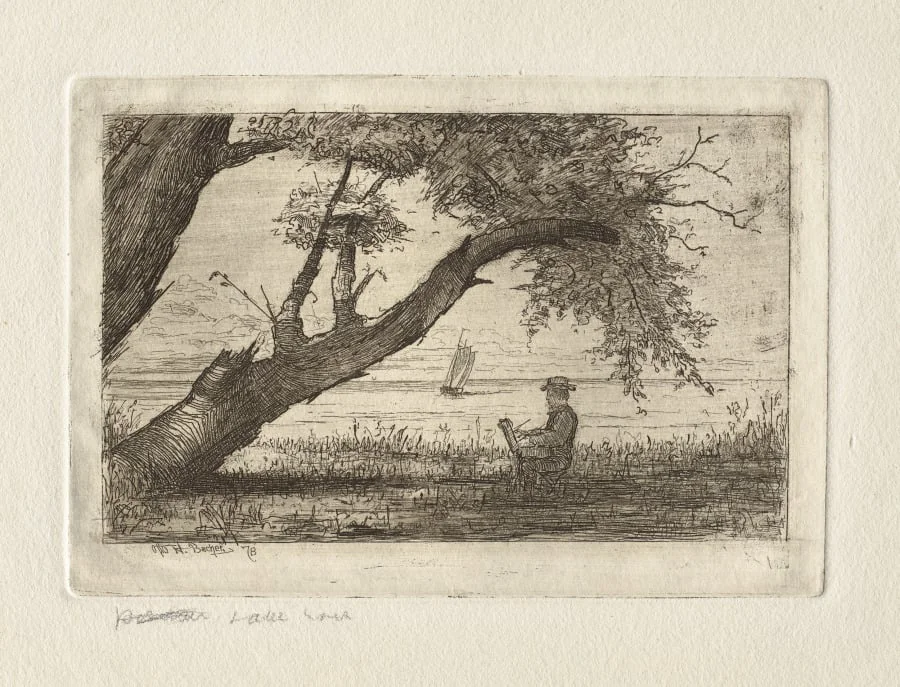 Lake Erie, by Otto Henry Bacher, 1878