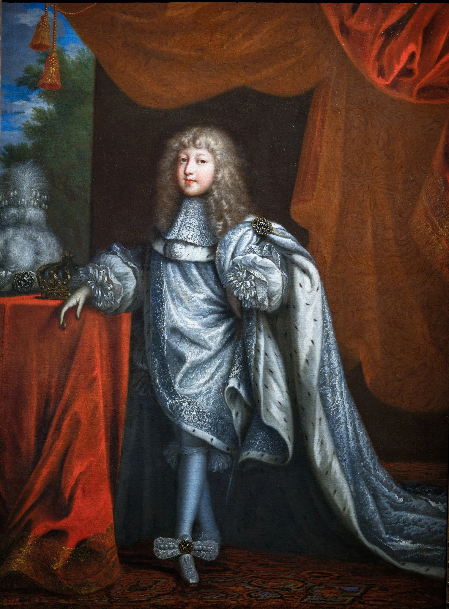 Louis of France, the Grand Dauphin, by Jean Nocret, oil, 1668