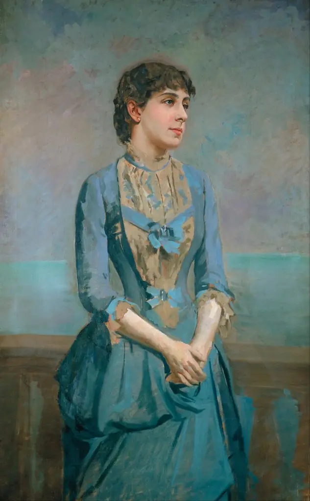 Portrait of Lluïsa Dulce i Tresserra, Marquise of Castellflorite