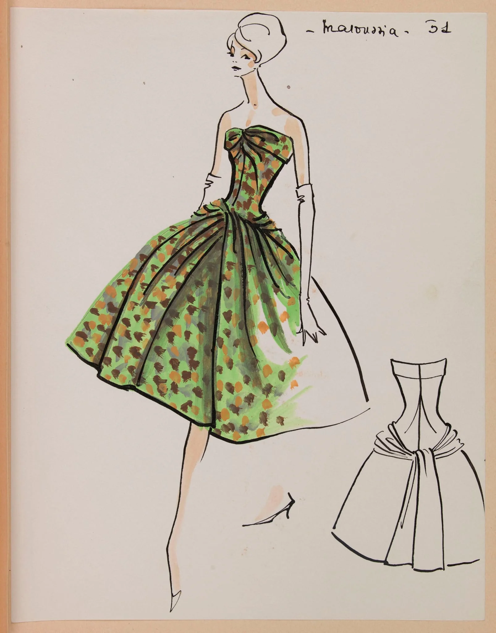 Maroussia, by Marie-Louise Carven, 1958