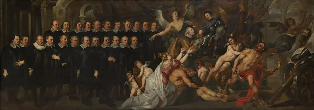 The city of Antwerp begs Emperor Ferdinand to open the Scheldt again
