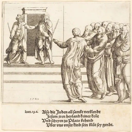 Ecce Homo, and the Jews Deny Christ
