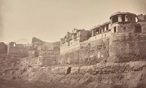 South Wall, Bala Hissar & Residency