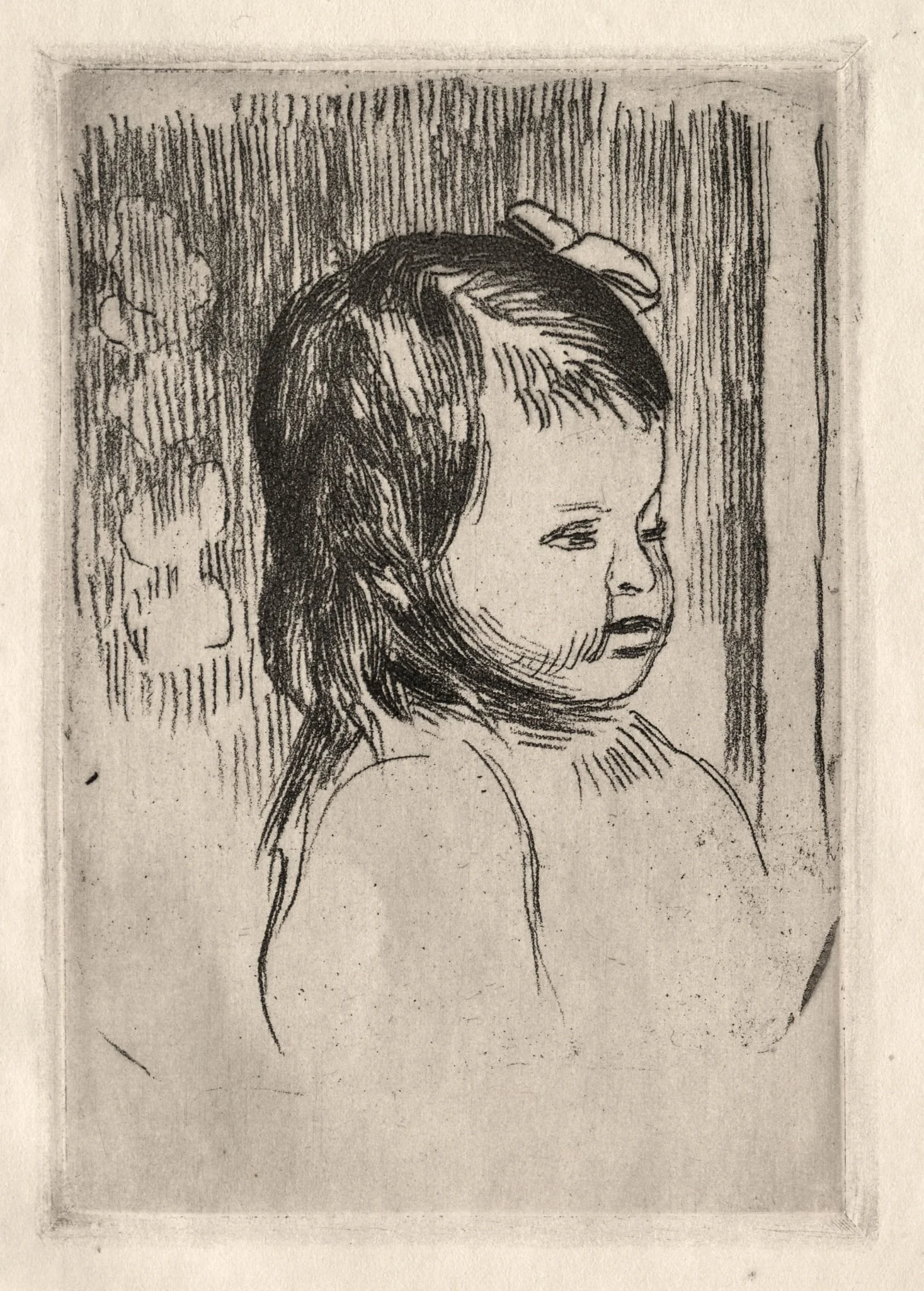 Child's Bust, Turned to the Right