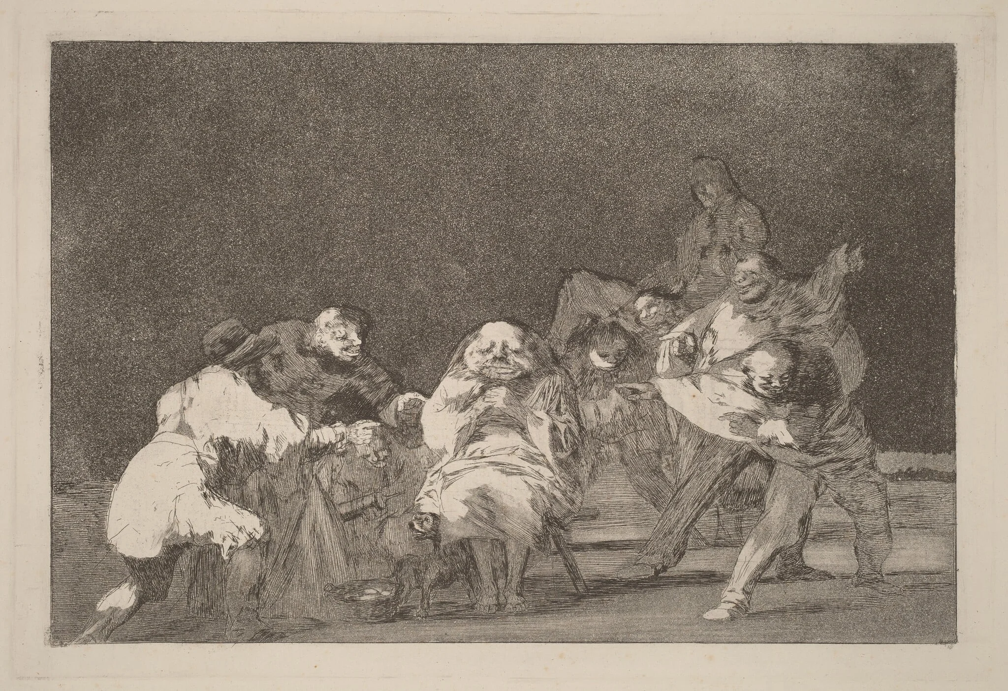La lealtad (Loyalty), by Francisco Goya, ink, 1816