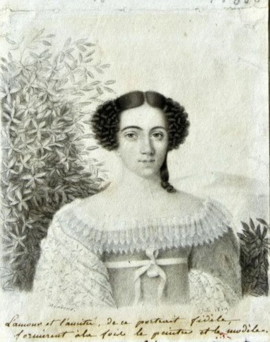 Ecaterina Ghica, by Henri de Mondonville, unspecified, 1819