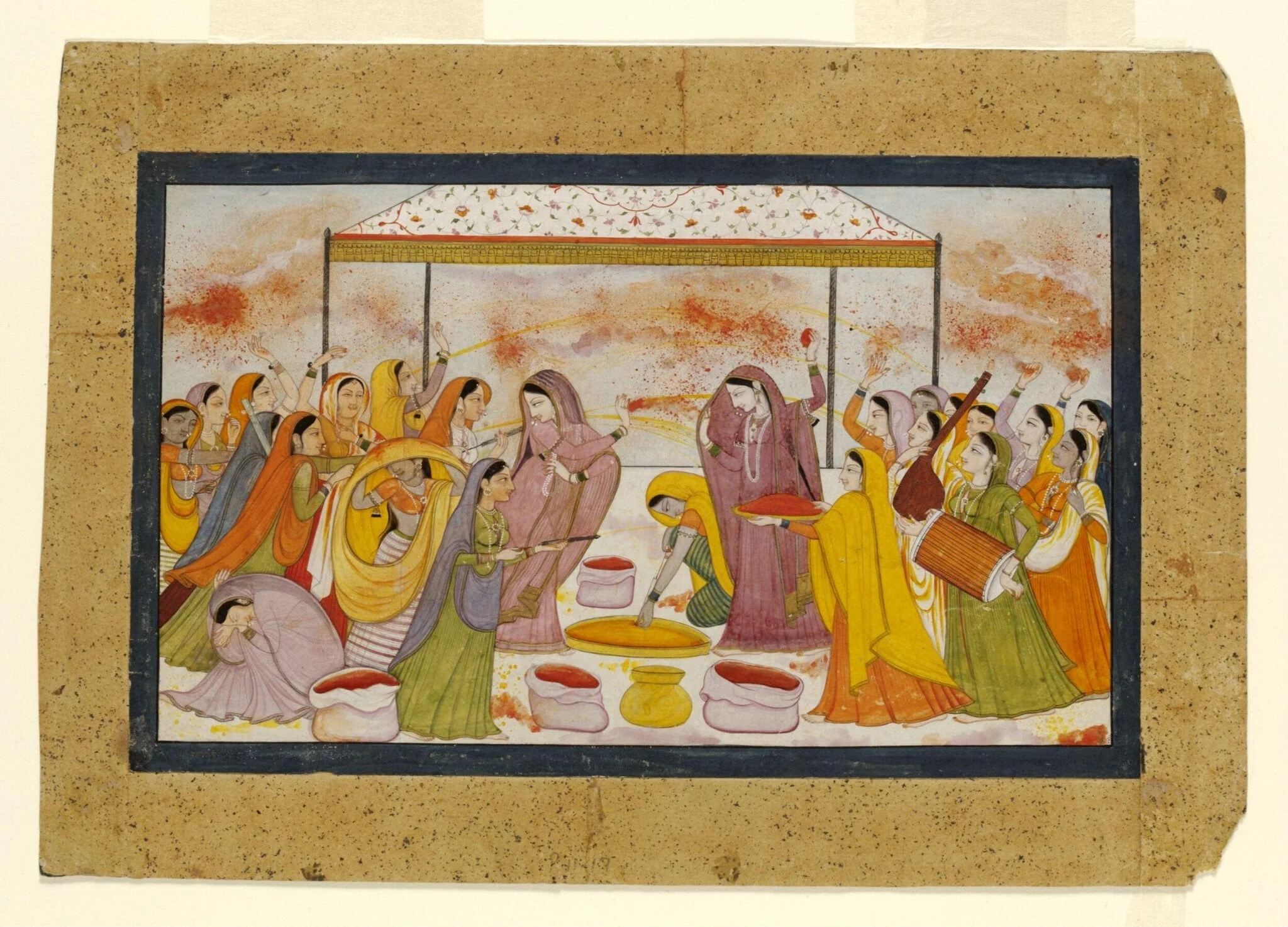 Radha, by Unknown, paint, 1788
