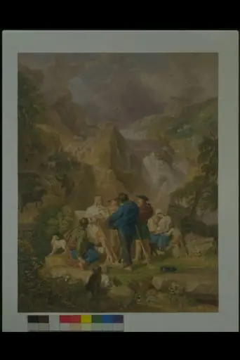 Highland drovers, near Inverary