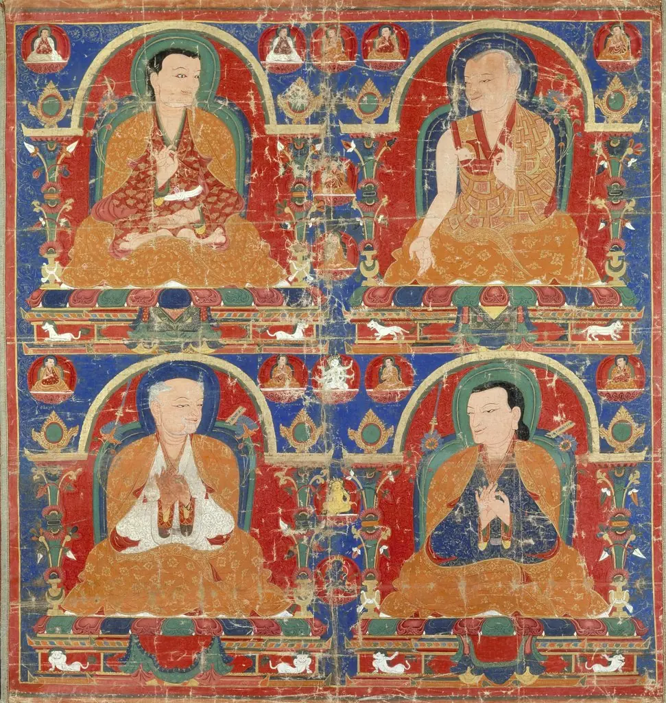 Sakyapa Monks
