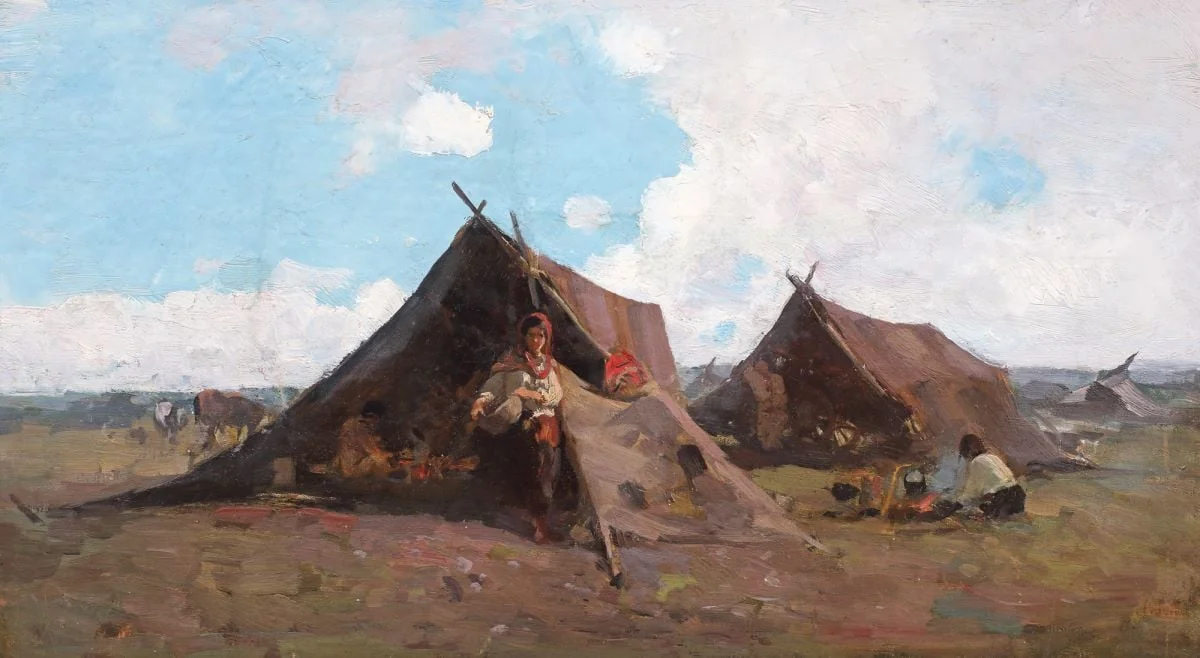 Nomazi, by Nicolae Grigorescu, 1882