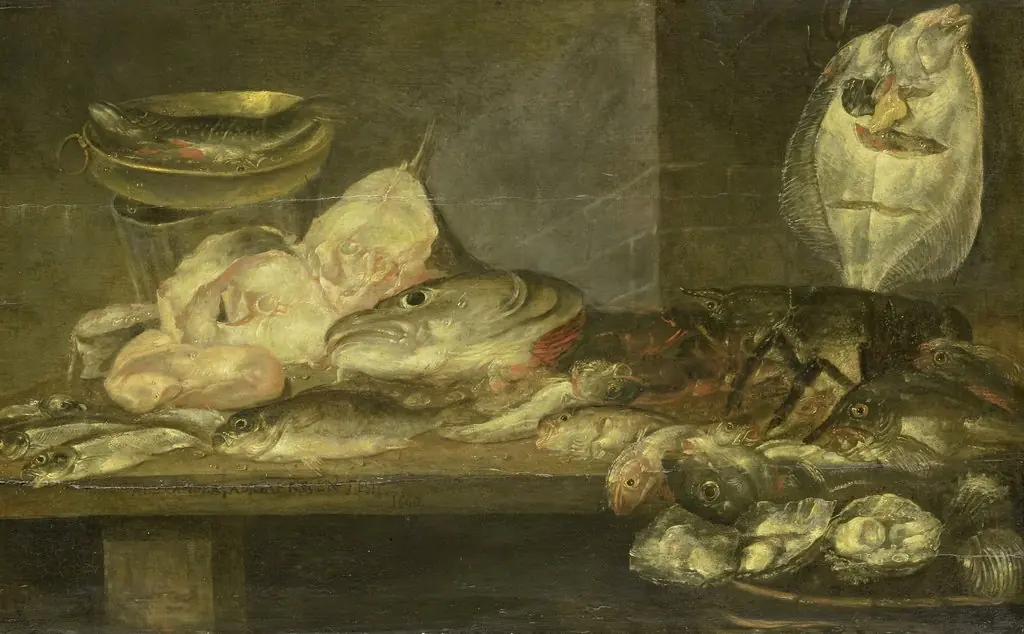 Still life with fish