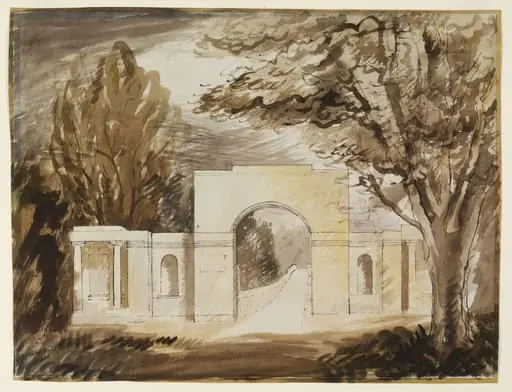Entrance screen, Tyringham