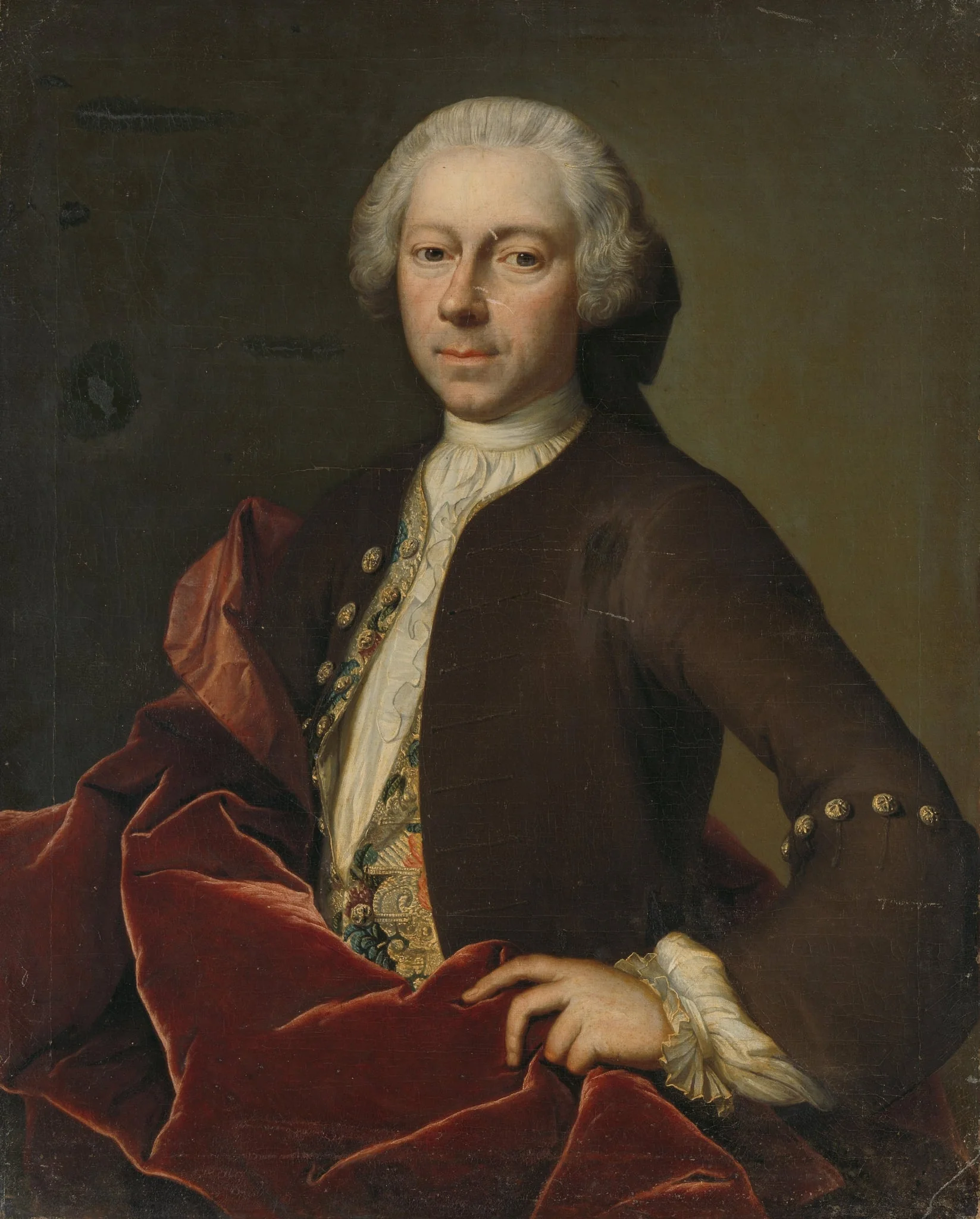 Portrait of Pieter Parker, Alderman, Burgomaster and Councilor of Goes