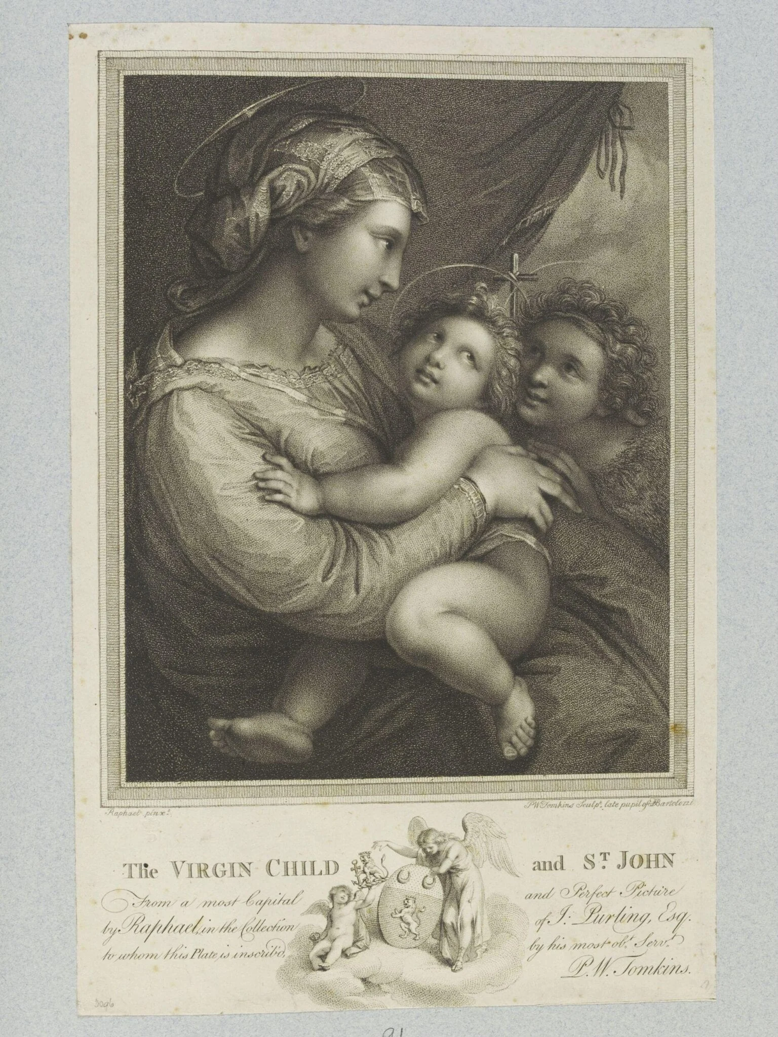 The Virgin Mary, Child and St. John