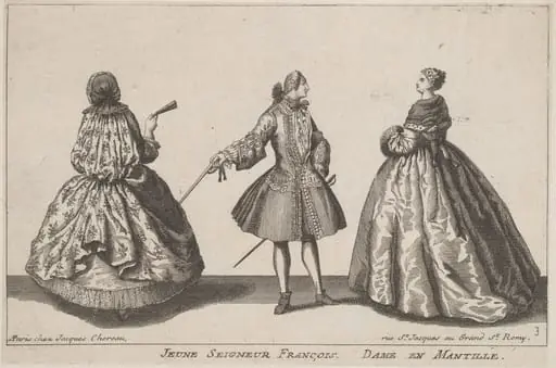 Jeune Seigneur François/Dame en Mantille