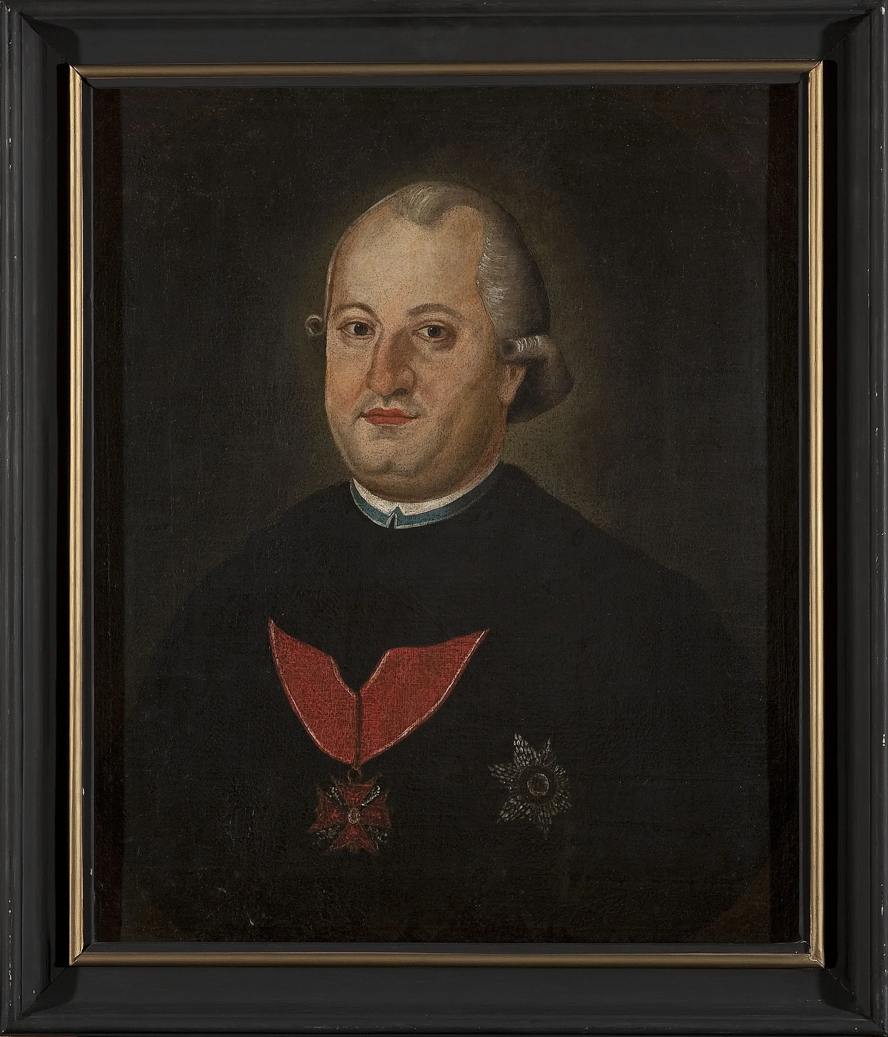Portrait of Teodor Siemieński (d. 1794), prelate and canon in Warsaw
