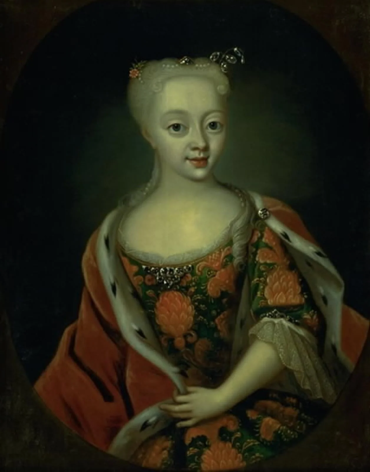 Prinsesse Louise, by Unknown, 1750
