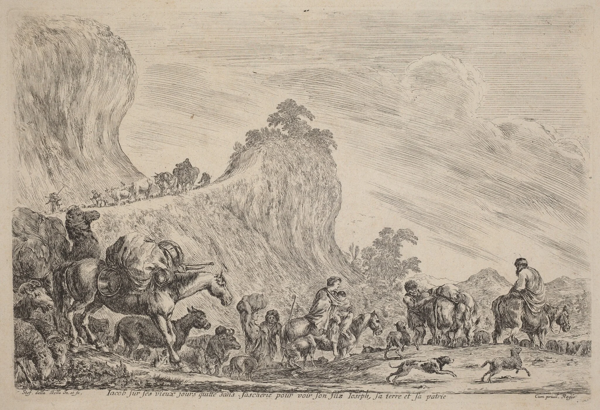 The Departure of Jacob to Egypt