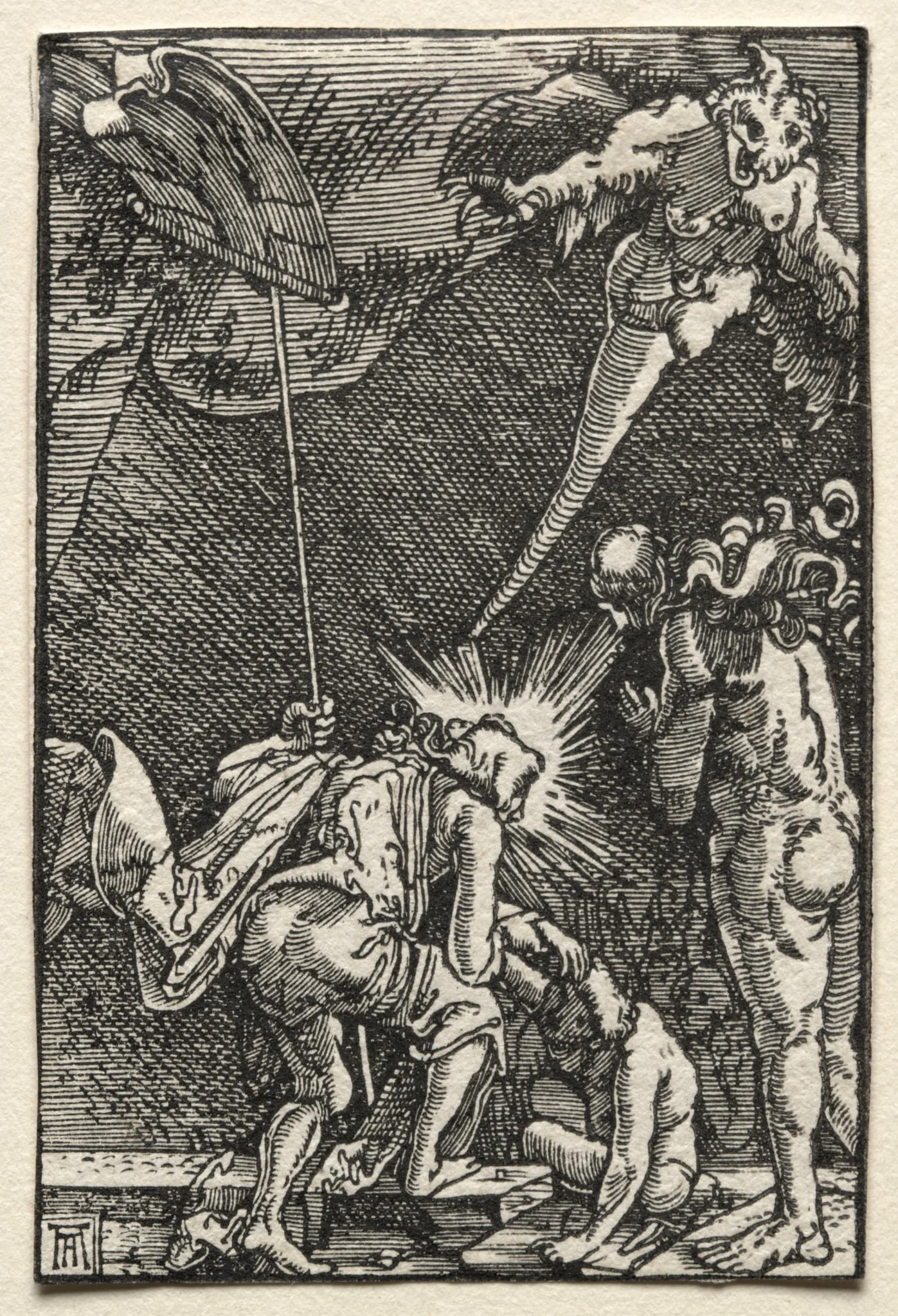 The Fall and Redemption of Man: Descent into Hell, by Albrecht Altdorfer, 1515