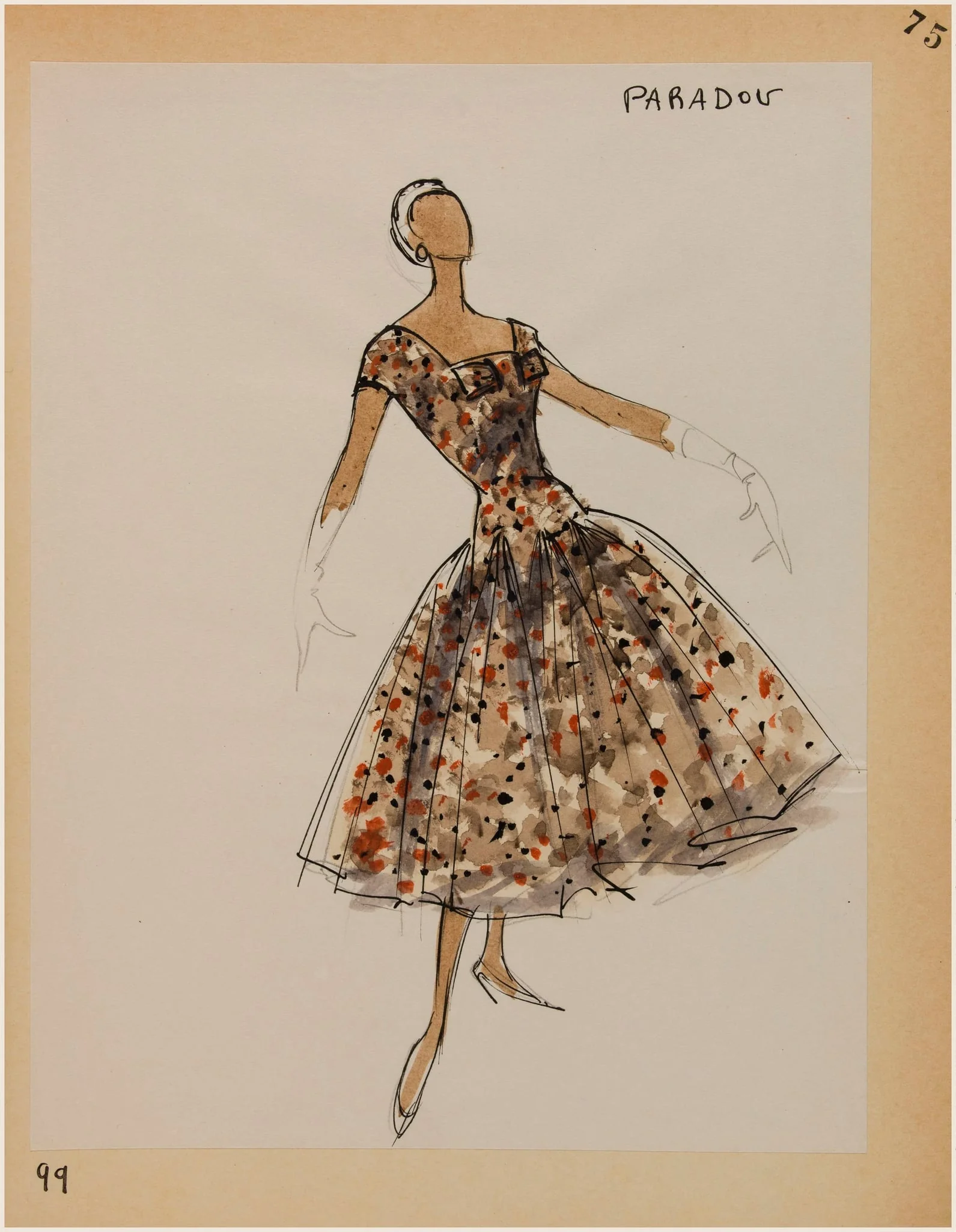 Parador, by Carven, 1956