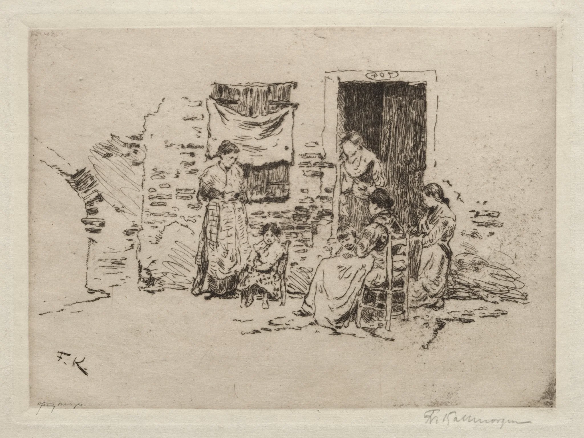 Chioggia, by Friedrich Kallmorgan, 1900