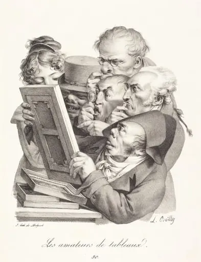 Les amateurs de tableaux (The Picture Enthusiasts)
