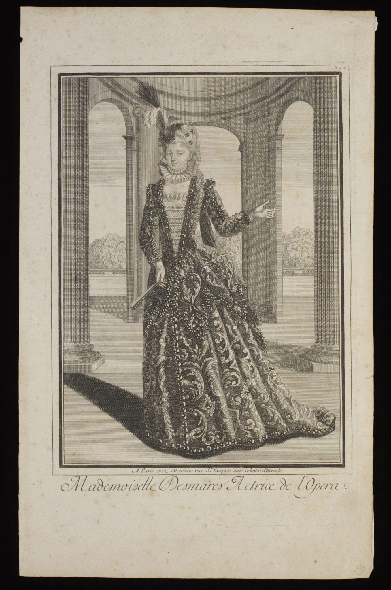 H Beard Print Collection, by J. Mariette, 1750