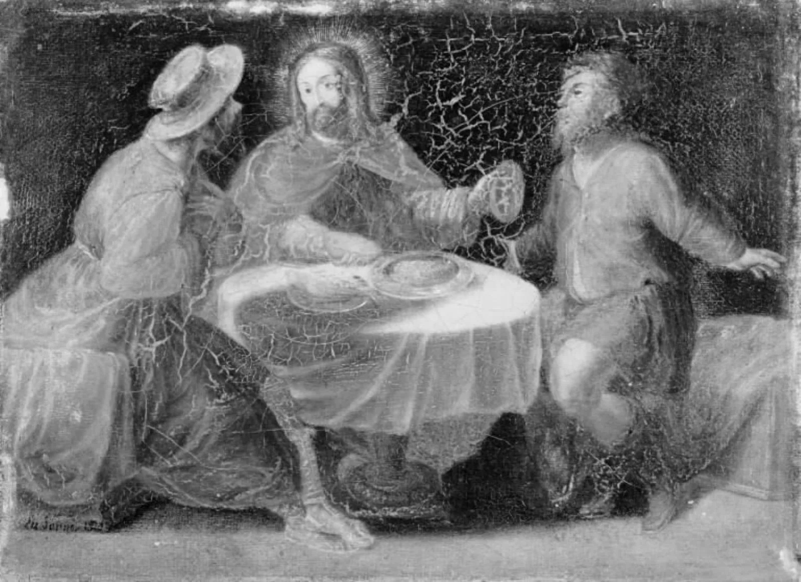 Supper at Emmaus, by Unknown, 1750